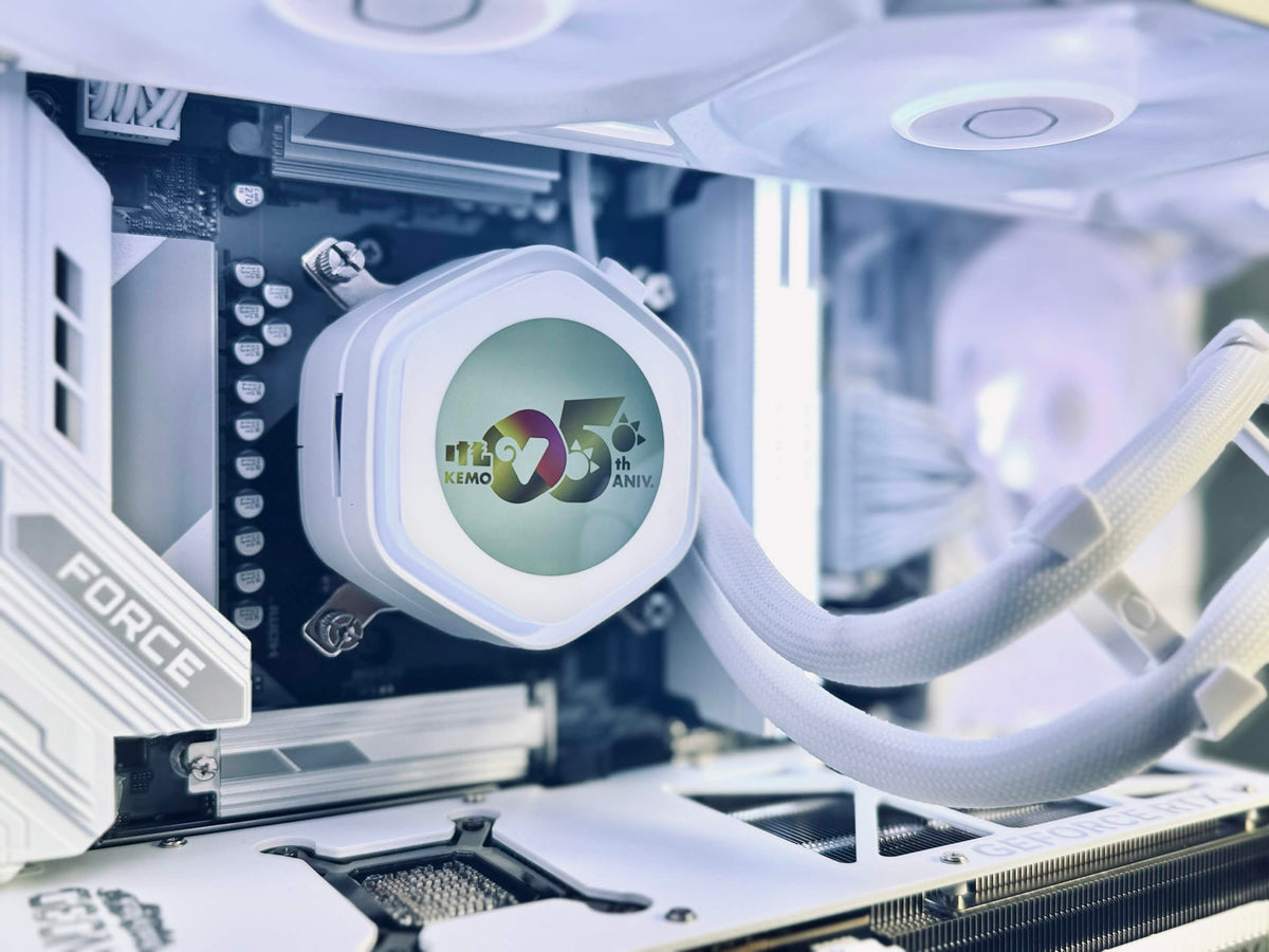 【けものフレンズVぷろじぇくとコラボモデル】P30 White/AM4-Ryzen 7 5700X/RTX5060 搭載モデル