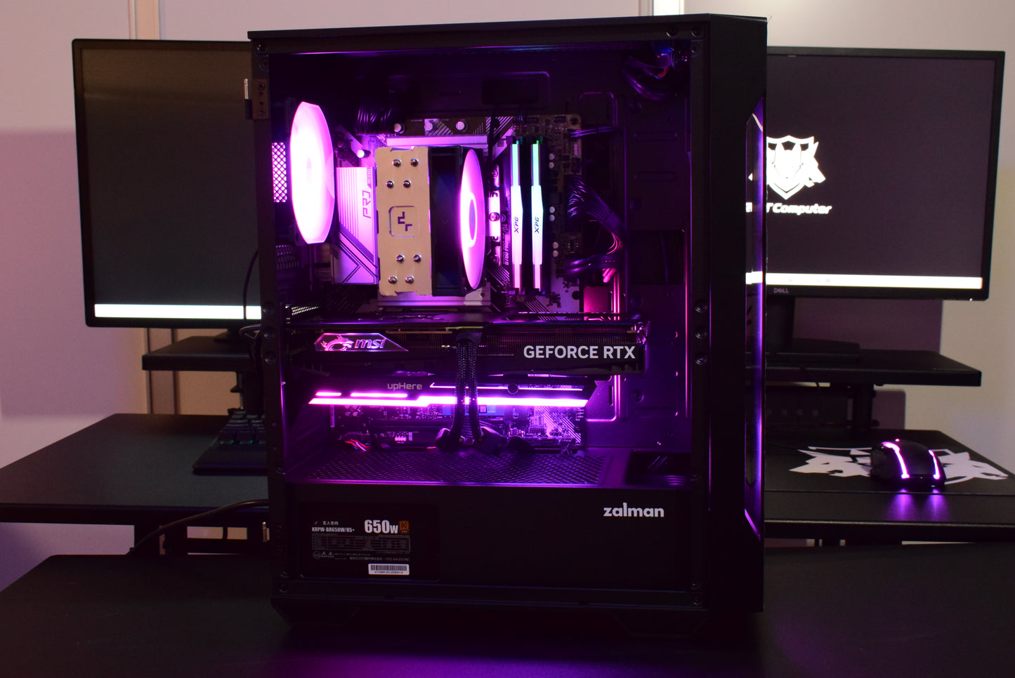 【i3NEO TG BLACK】AM4-Ryzen 5 5600XT/RTX5060Ti 8GB搭載モデル