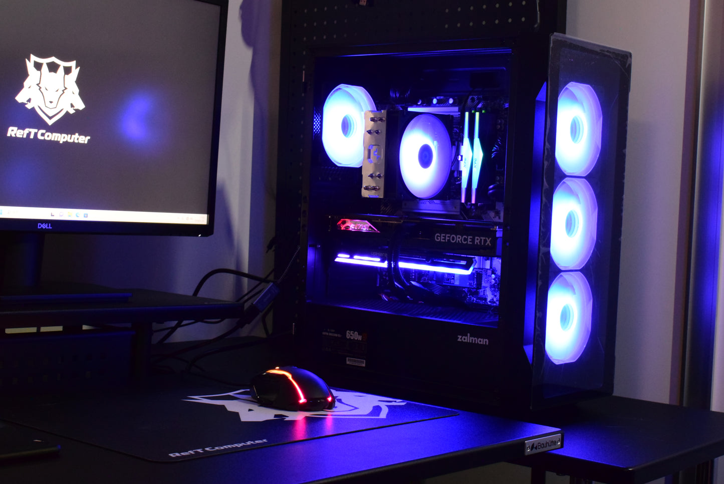 【i3NEO TG BLACK】AM4-Ryzen 5 5600XT/RTX5060Ti 8GB搭載モデル