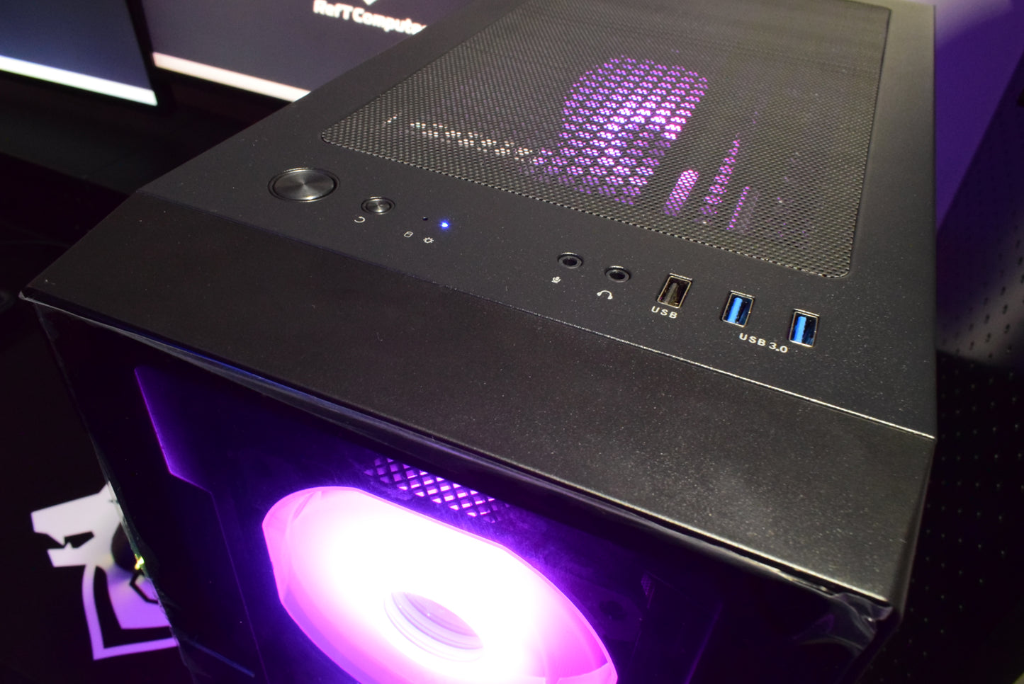【i3NEO TG BLACK】AM4-Ryzen 5 5600XT/RTX5060Ti 8GB搭載モデル