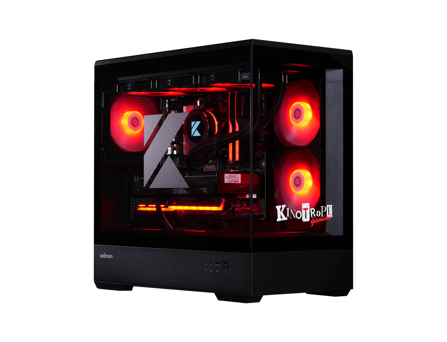 【KINOTROPE gamingコラボモデル】P30 Black/AM5-Ryzen 7 7800X3D/RTX5070搭載モデル