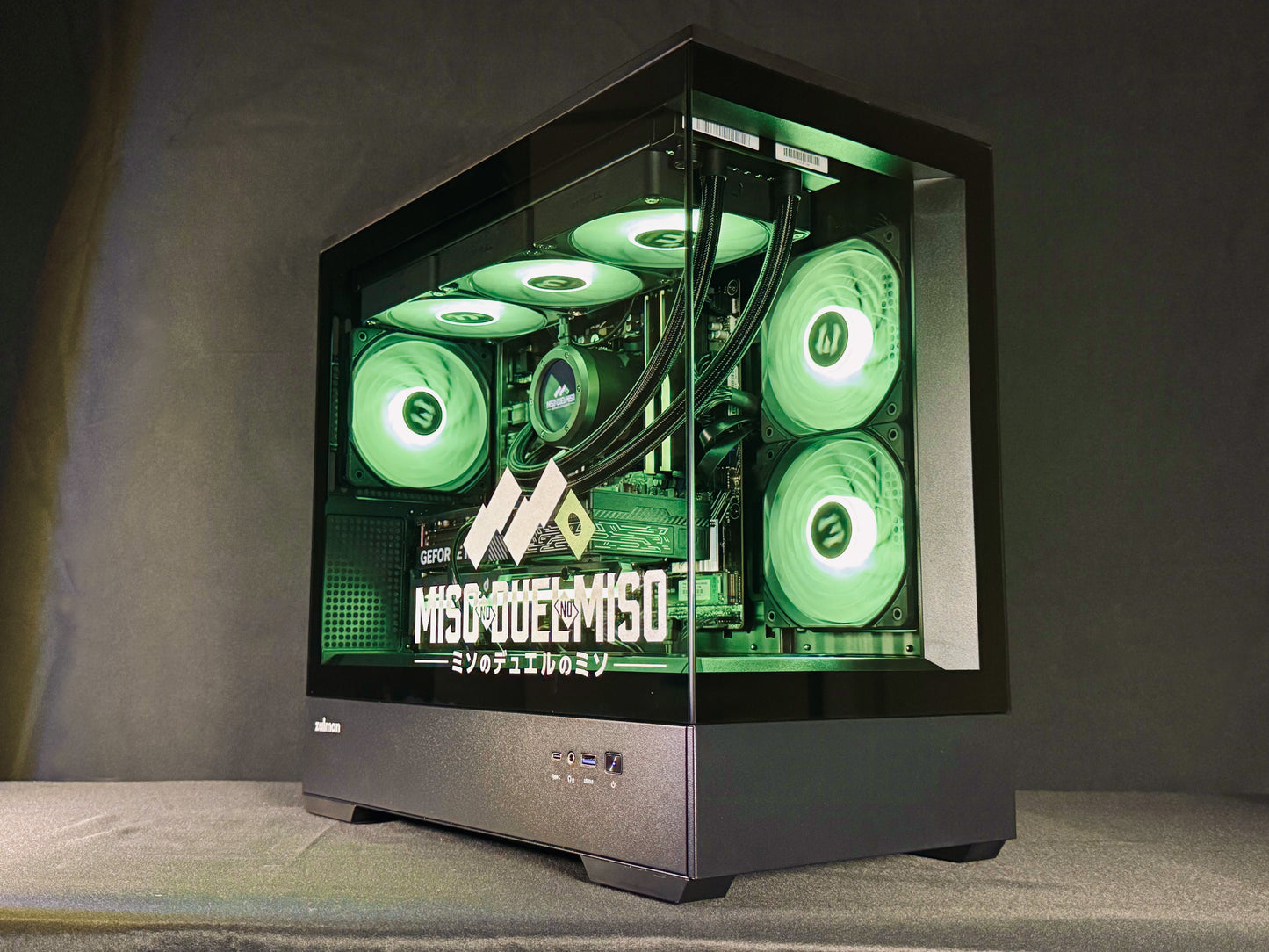 【ミソのデュエルのミソコラボモデル】P30 Black/AM5-Ryzen 7 9800X3D/RTX5070Ti搭載モデル