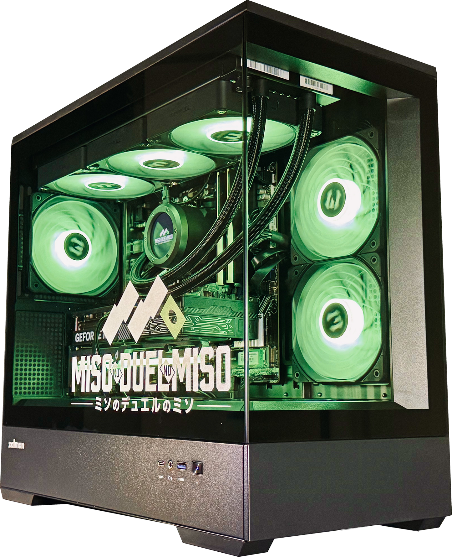 【ミソのデュエルのミソコラボモデル】P30 Black/AM5-Ryzen 7 9800X3D/RTX5070Ti搭載モデル