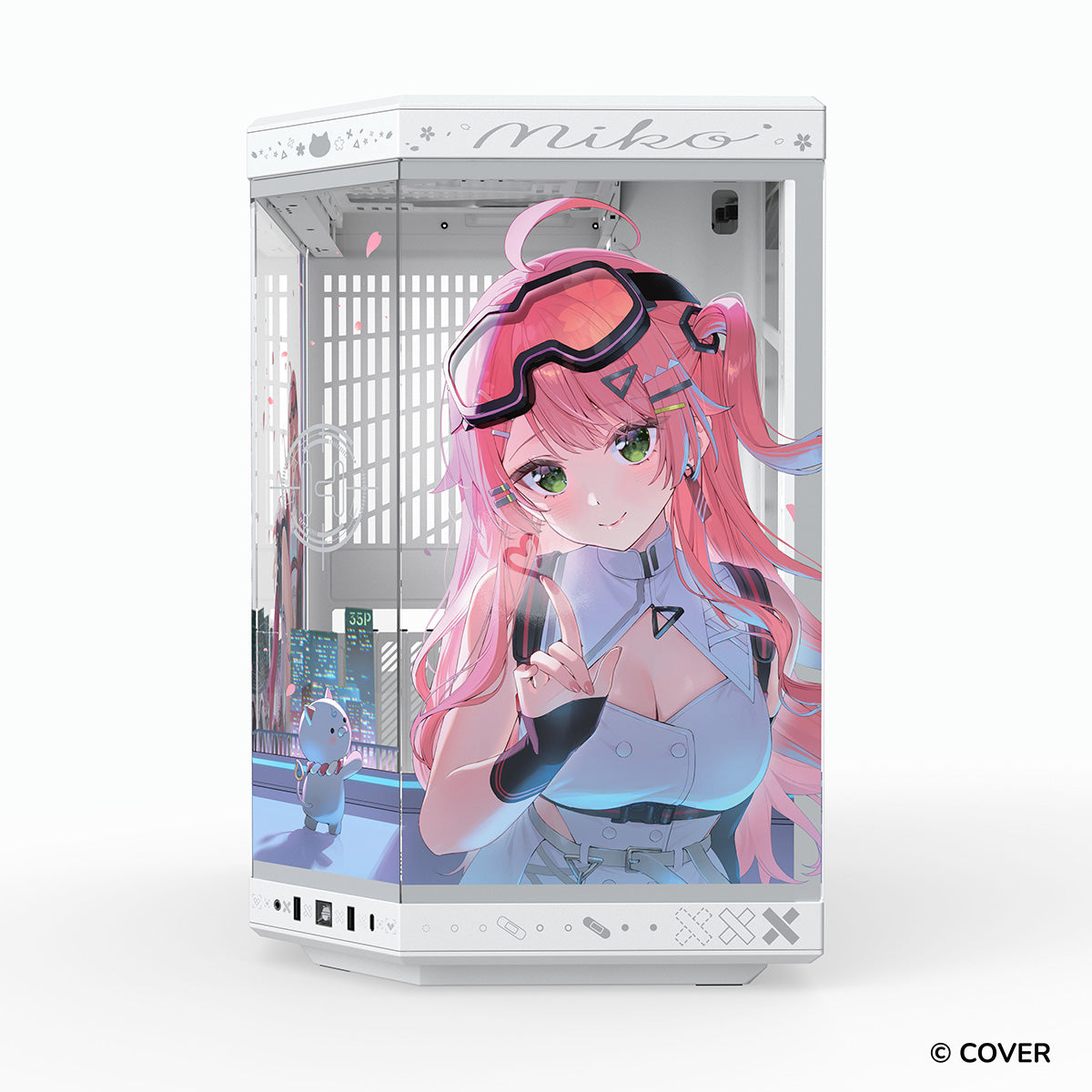 【受注生産:2026年秋以降お届け】【さくらみこコラボケースWHITE】HYTE Y70/AM5-Ryzen 7 9800X3D/RTX5070Ti搭載モデル