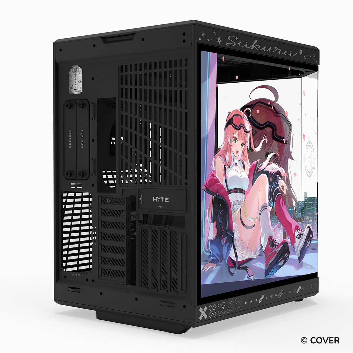 【受注生産:2026年秋以降お届け】【さくらみこコラボケースBLACK】HYTE Y70/AM5-Ryzen 7 9800X3D/RTX5070Ti搭載モデル