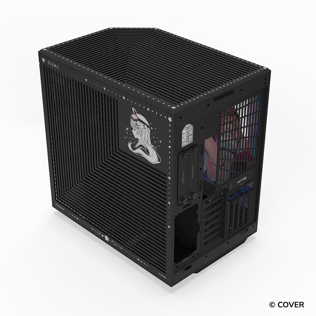 【受注生産:2026年秋以降お届け】【さくらみこコラボケースBLACK】HYTE Y70/AM5-Ryzen 7 9800X3D/RTX5070Ti搭載モデル