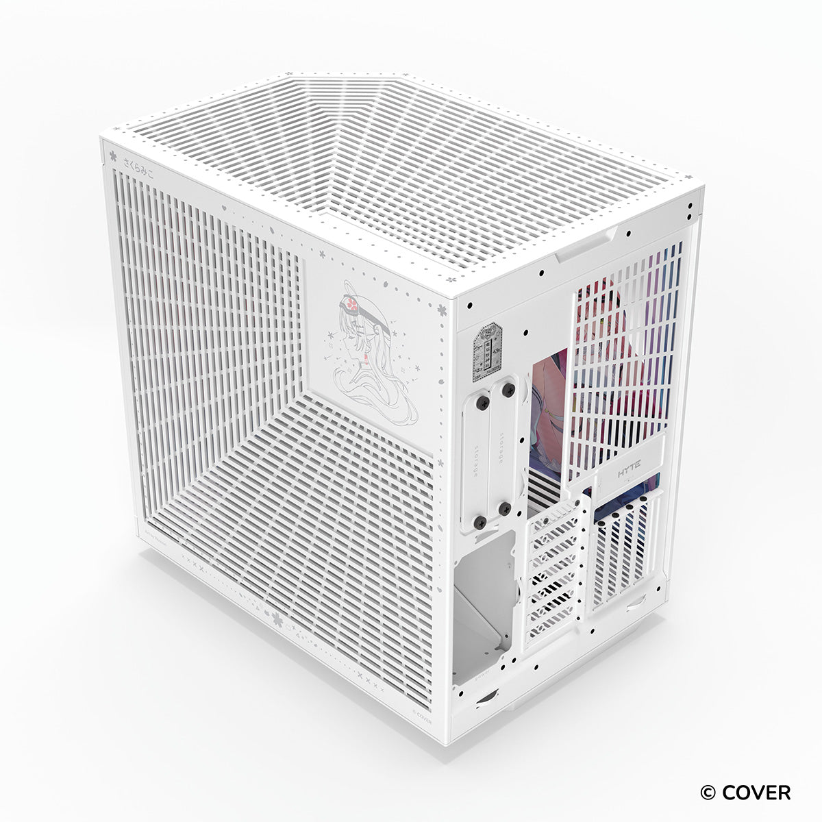 【受注生産:2026年秋以降お届け】【さくらみこコラボケースWHITE】HYTE Y70/AM5-Ryzen 7 9800X3D/RTX5070Ti搭載モデル