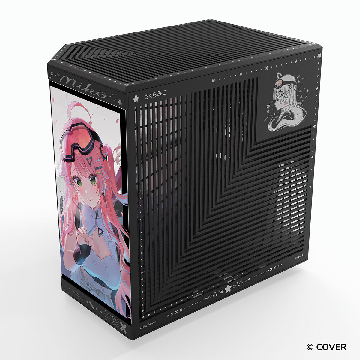 【受注生産:2026年秋以降お届け】【さくらみこコラボケースBLACK】HYTE Y70/AM5-Ryzen 7 9800X3D/RTX5070Ti搭載モデル