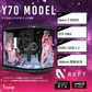【受注生産:2026年秋以降お届け】【さくらみこコラボケースBLACK】HYTE Y70/AM5-Ryzen 5 9600X/RTX5060搭載モデル