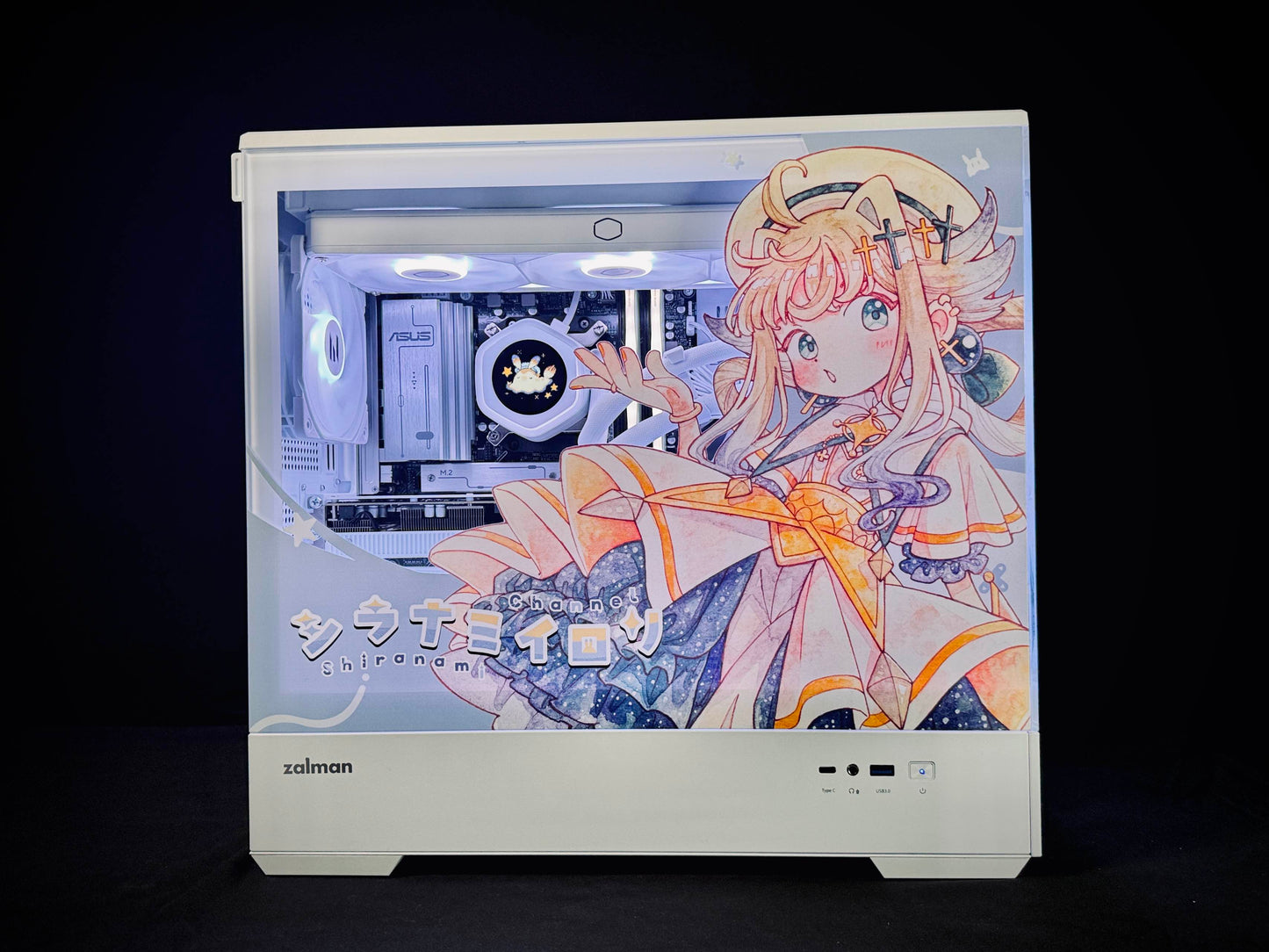 【シラナミイロリコラボモデル】P30 White/AM5-Ryzen 7 9800X3D/RTX5070Ti搭載モデル