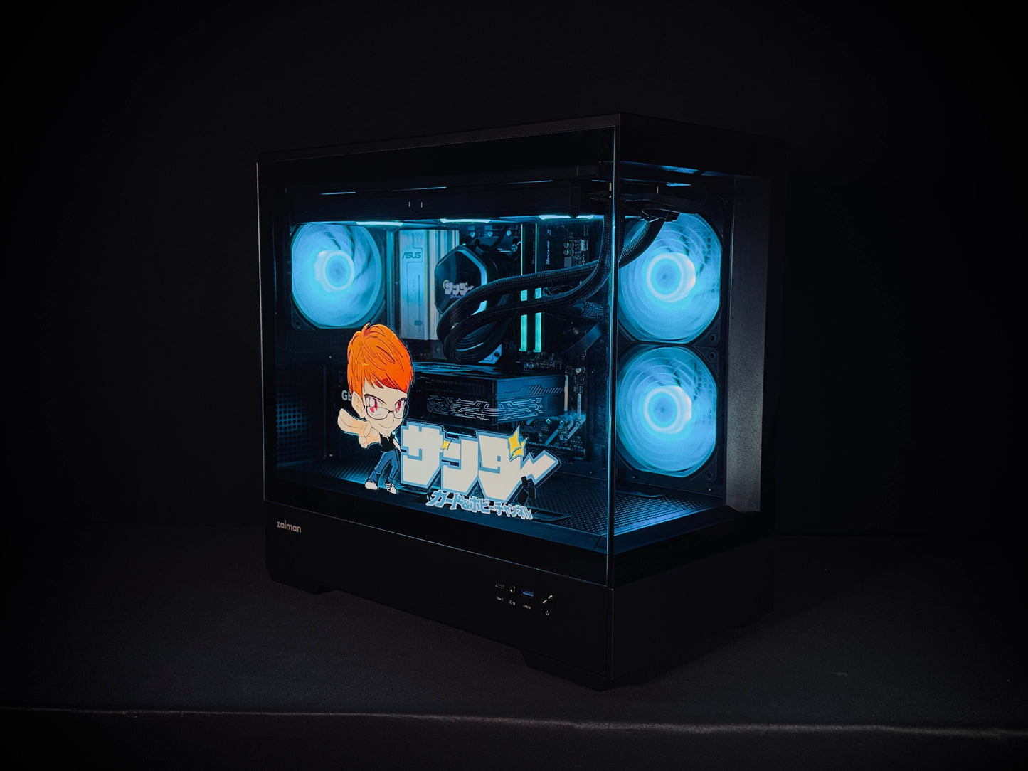 【サンダー カード＆ホビーチャンネルコラボモデル】P30 Black/AM5-Ryzen 7 7800X3D/RTX5070 搭載モデル