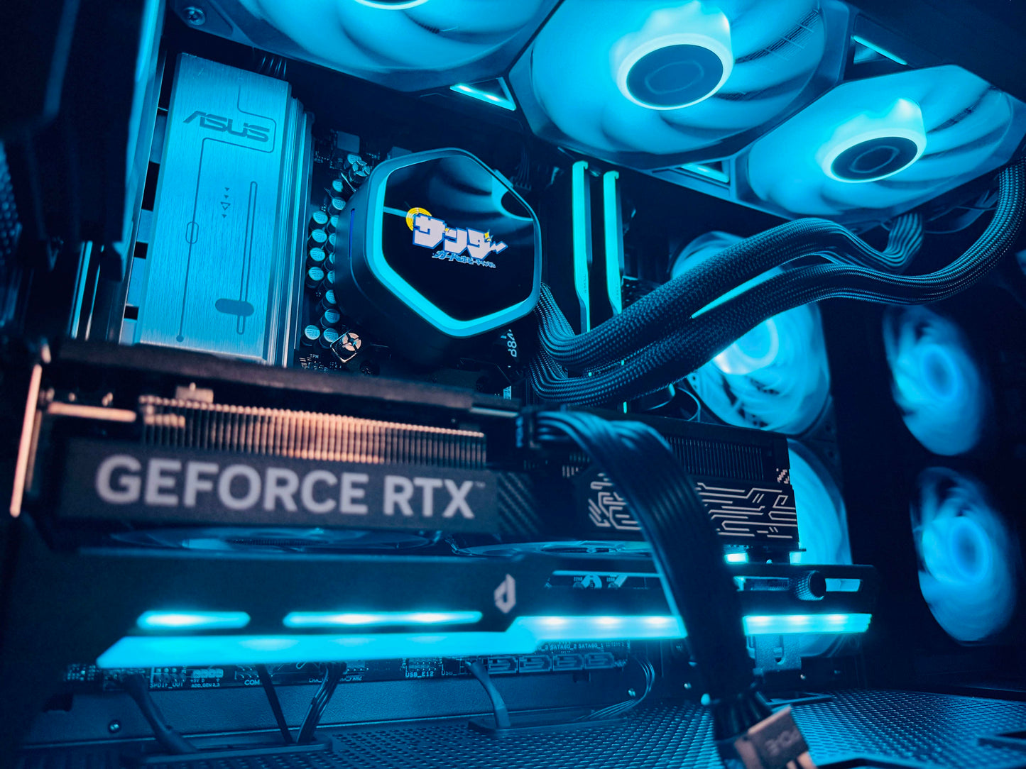 【サンダー カード＆ホビーチャンネルコラボモデル】P30 Black/AM5-Ryzen 7 7800X3D/RTX5070 搭載モデル