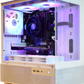 【すこーし動くクマコラボモデル】CX200M RGB Elite White/Ryzen5-4500/RadeonRX6400搭載モデル