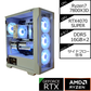 【i3NEO TG WHITE】AM5-Ryzen 7 7800X3D/RTX4070SUPER搭載モデル