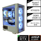 【i3NEO TG WHITE】AM5-Ryzen 7 9700X/RTX5070搭載モデル