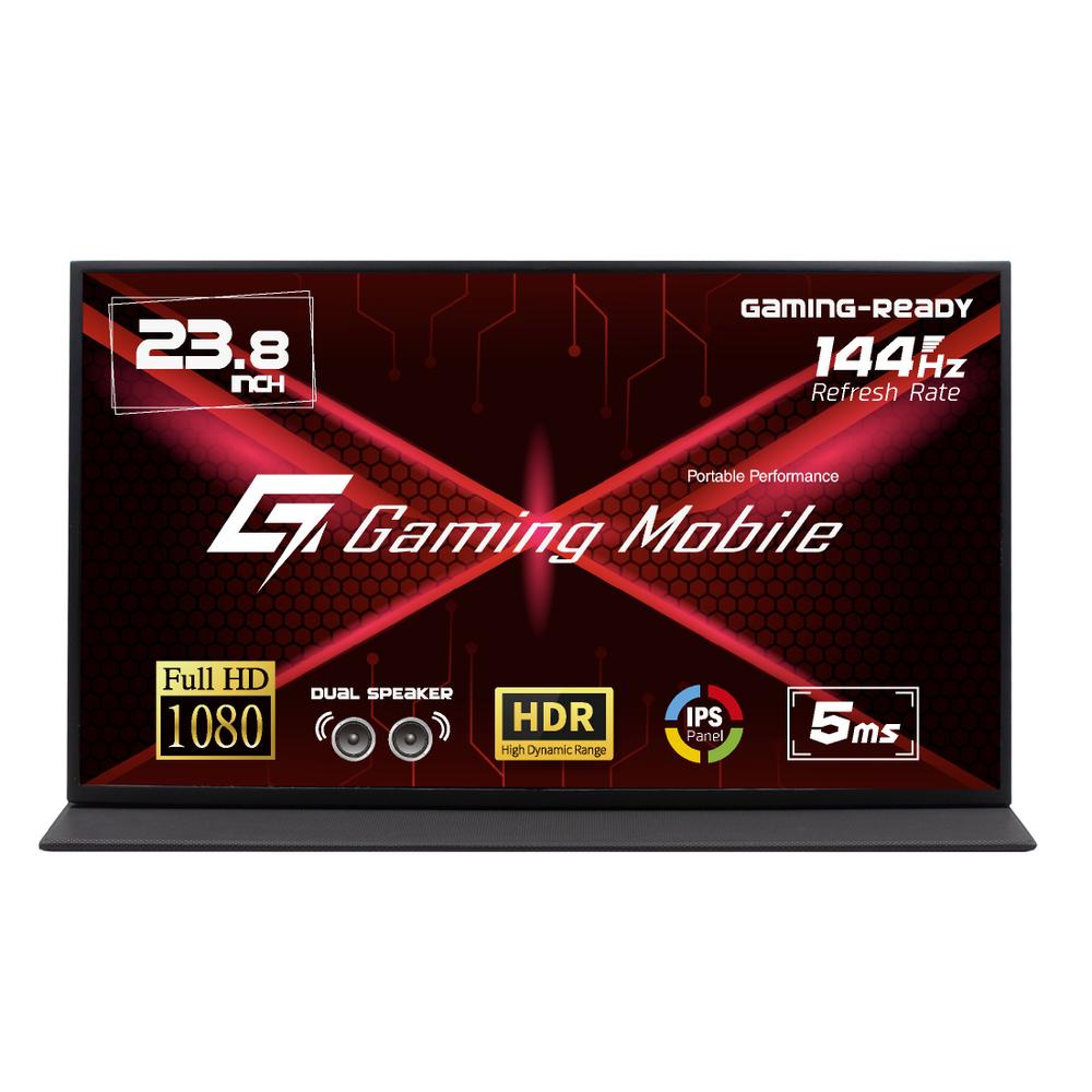 ITPROTECH『LCD23HCR-IPSG』 23.8型モバイルゲーミングモニター 144Hz