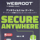 【セキュリティソフト】Webroot SecureAnywhere Antivirus for Gamer
