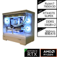 【P30 WHITE】AM5-Ryzen 7 7800X3D/RTX4070SUPER搭載モデル