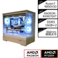 【P30 WHITE】AM5-Ryzen 7 9800X3D/RX9070XT搭載モデル