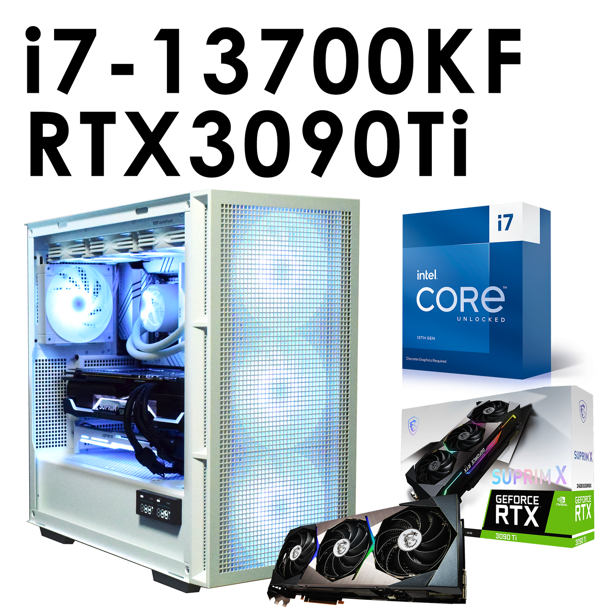 10月特価PC】簡易水冷/i7-13700KF/RTX3090Tiモデル – RefT Computer